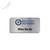 Aluminum Full Color Name Badges Silver