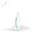 Lucent Jade Glass Award Medium - Side