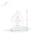 Solara Starfire Glass Awards Medium - Height