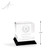 Hilo Crystal Award on Black Base - Height