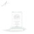 Atlas Concave Crystal Award Small