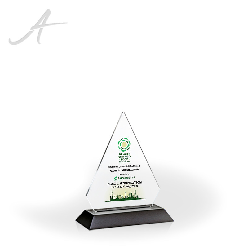 Brilliant Acrylic Diamond Award - UV Print