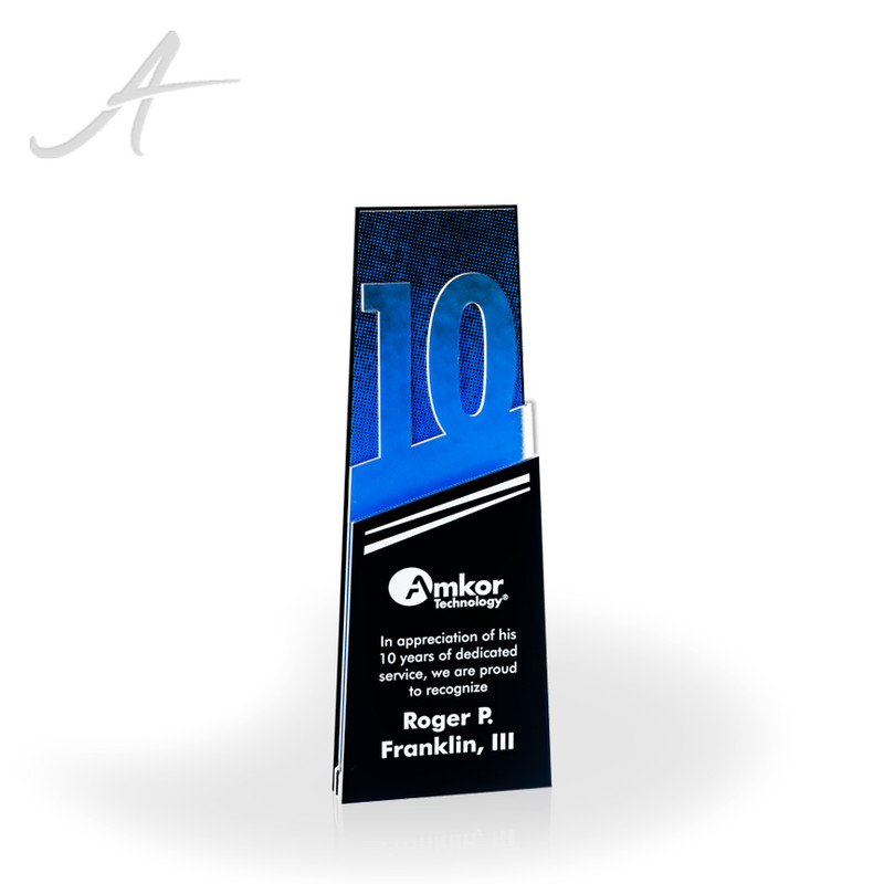 10 Flow Acrylic Desktop Award 