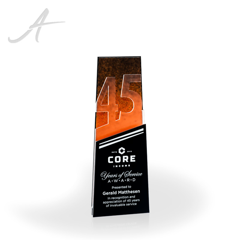 45 Flow Acrylic Desktop Award