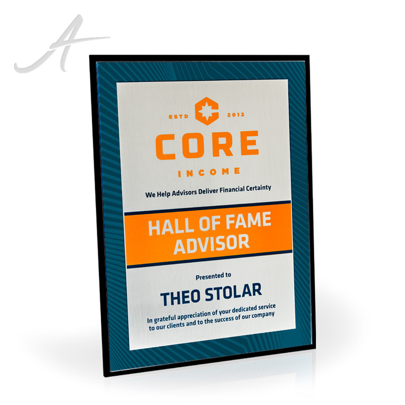 Bradshaw Award Plaque - 9x12