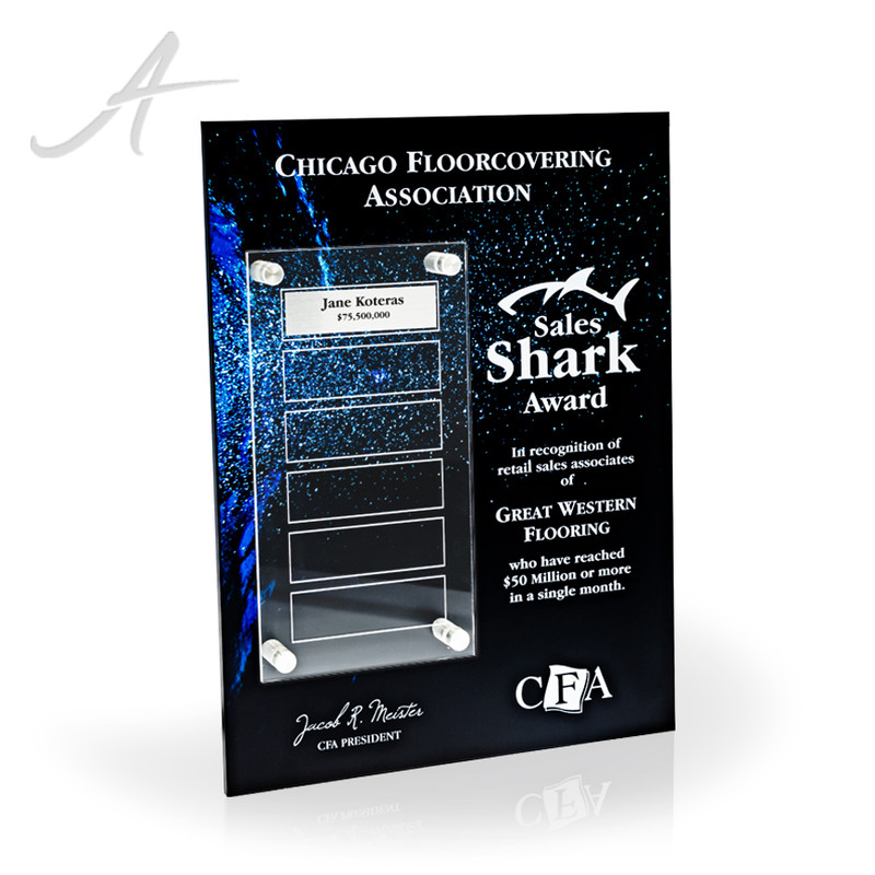 Dynamic Perpetual Award Plaque