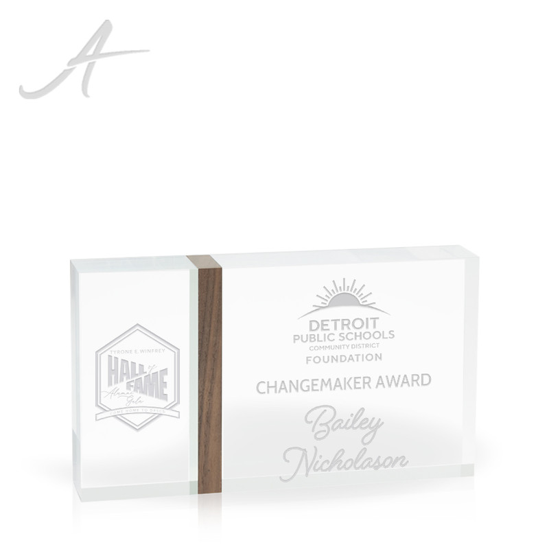 Capri Walnut Accent 4x7 Award hoirzontal