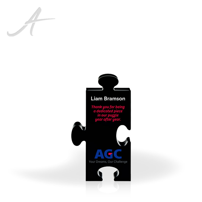 10053B Momentum Puzzle 4x7 Award - Black
