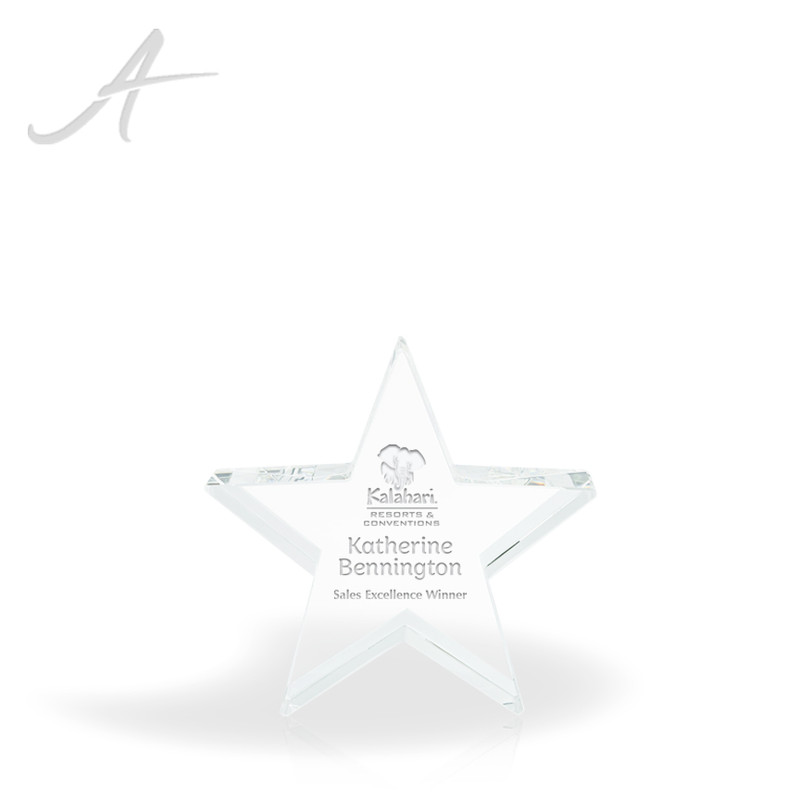 North Star Crystal Award - Front