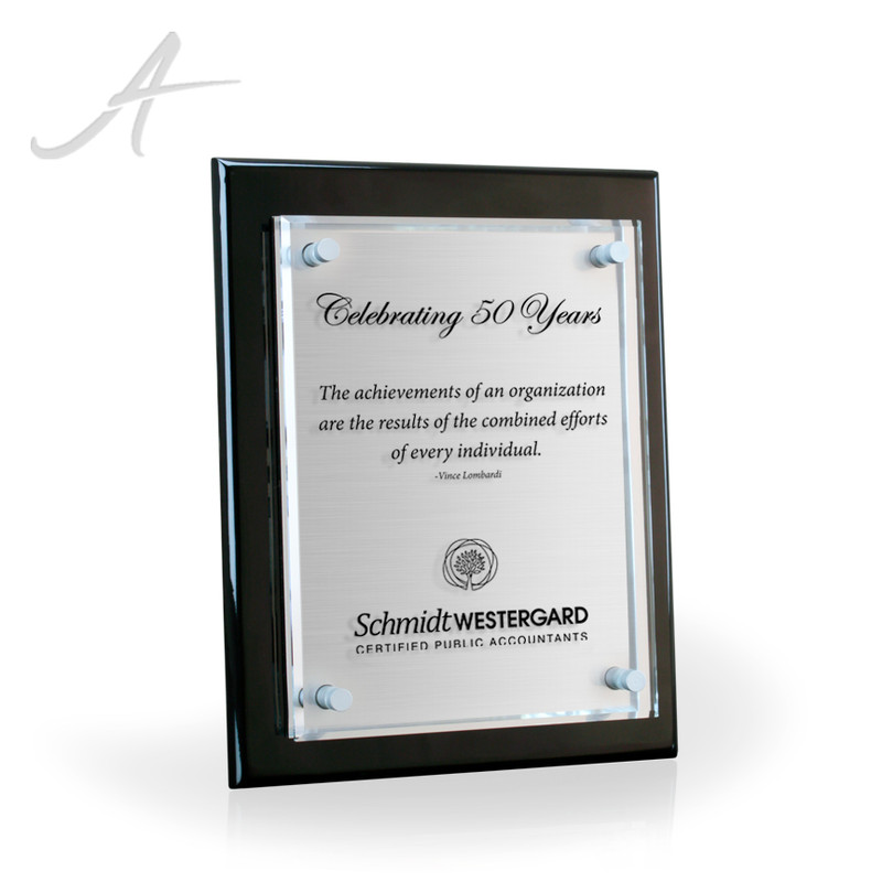 Tesla III Silver Plaques with Metal Plate 8x10 Tesla III Silver Plaques with Metal Plate 8x10