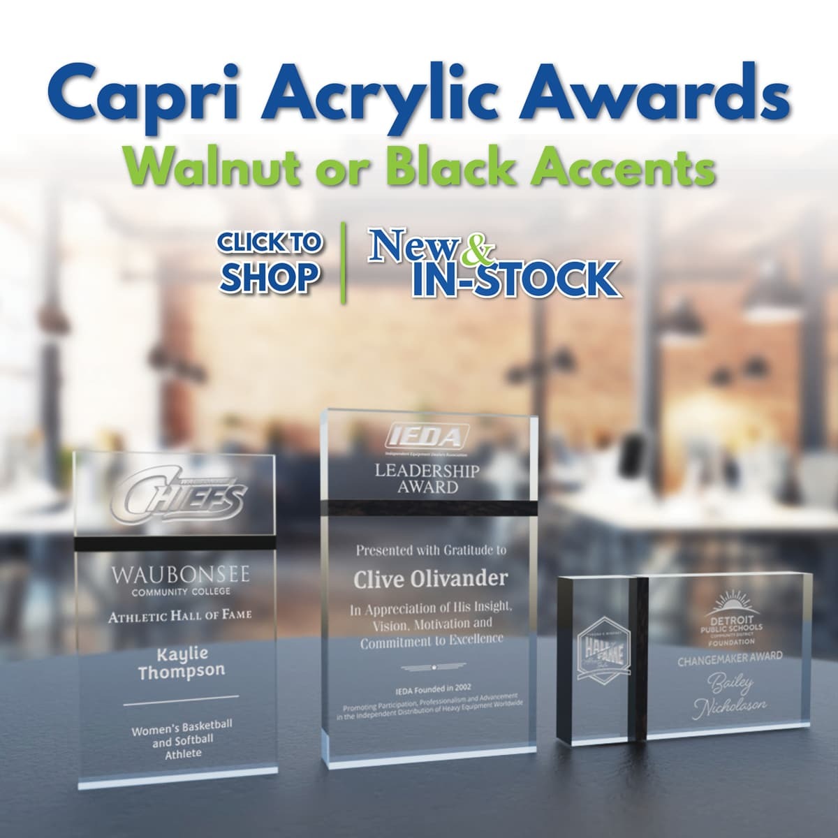 Awarding You - Capri Acrylic Awards