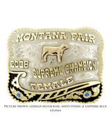 The Carmine Trophy Buckle