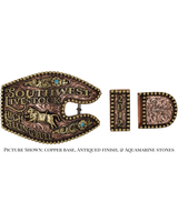 The Cattleman's 3-Piece  Ranger Buckle