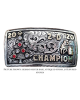 The Muleshoe Trophy Buckle