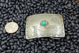 Peacock Cumpas Turquoise Buckle 