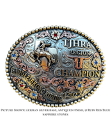 The Fortress Cliff Trophy Buckle 