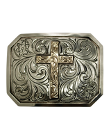 Ready To Ship Gold Cross Gruene Hall Buckle