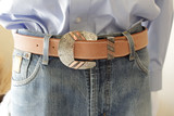 Rough Out Leather Belt