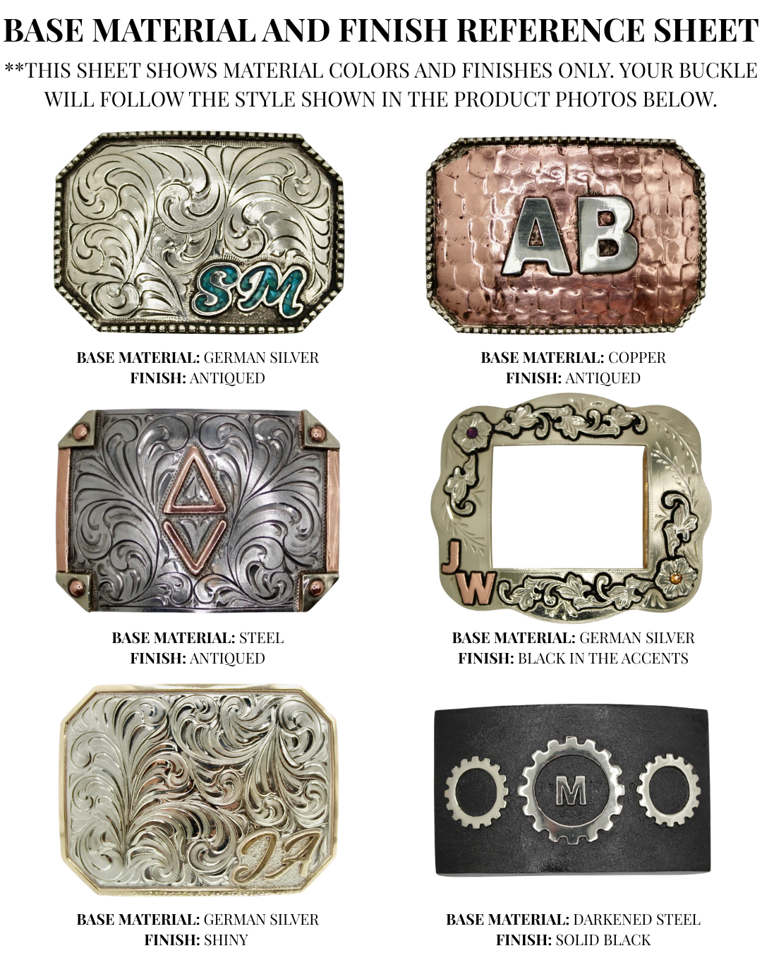 The Gruene Hall Showcase Buckle - Champion's Choice Silver - Hand