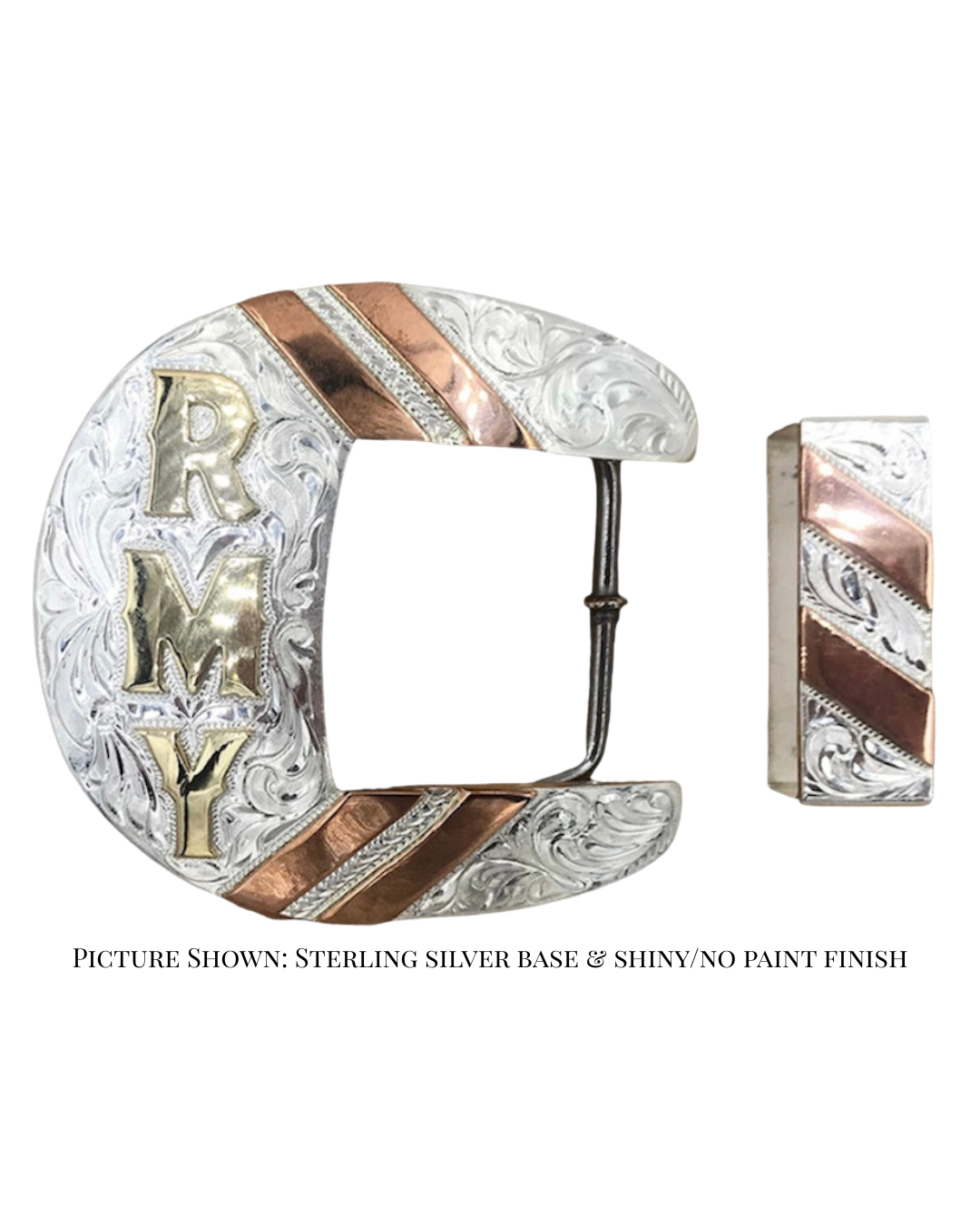 The Sterling Conroe 2-Piece Ranger Buckle - Champion display picture 3