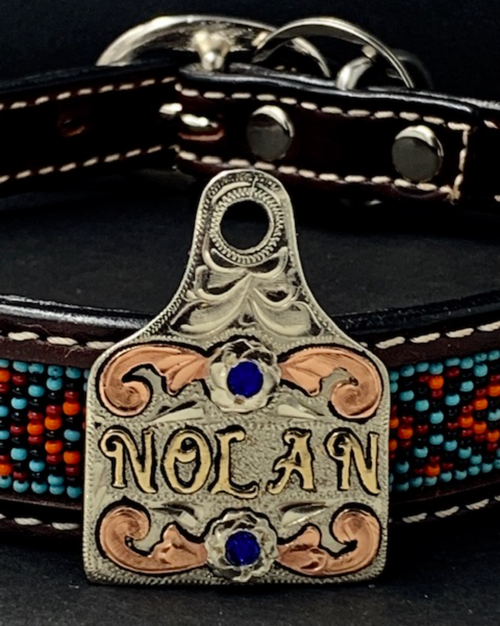 The Lab Tag - Champion's Choice Silver - Hand Crafted