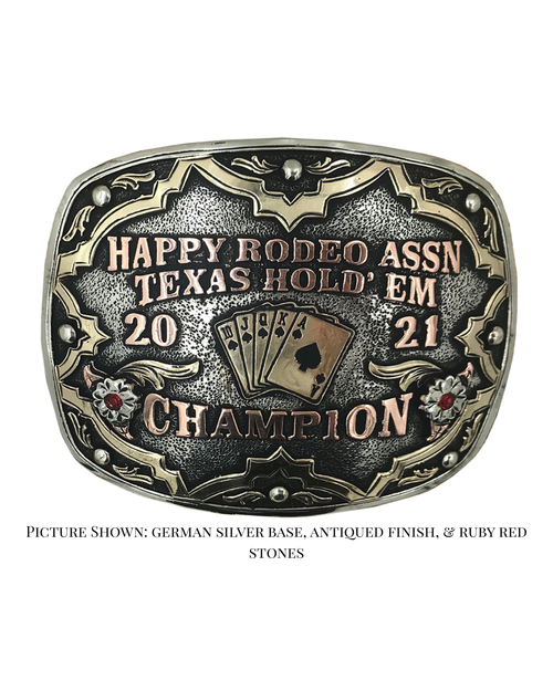 The Coffeeville Trophy Buckle - Champion display picture 1