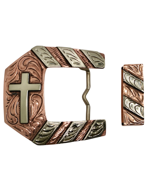 アクセサリー Flare Buckle Double Wrist(TCWB-006) Ready To Ship Cross Presidio 2-Piece Ranger Buckle - Champion's
