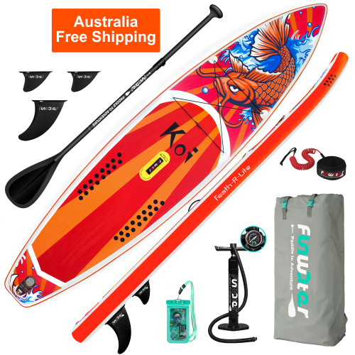 Free Shipping Dropshipping Australia Warehouse Have Stock SUP Stand Up Paddle Board 11'6"x33''x6'' Inflatable Paddleboard Surfboard with ISUP Accessories Sup Board Surfing Board Water Sport