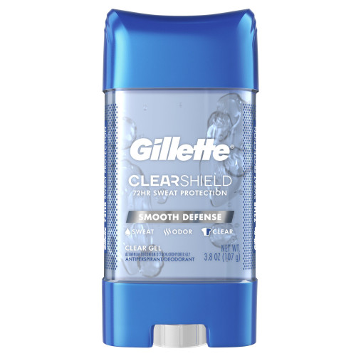 Gillette Antiperspirant and Deodorant for Men;  Smooth Defense;  3.8 oz