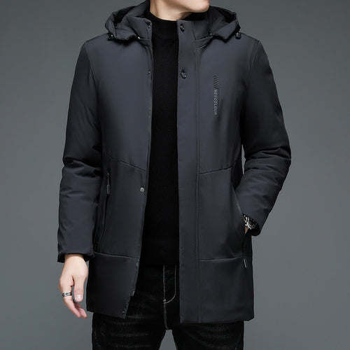 Top Quality Warm Thick Winter New Brand Casual Fashion Mens Parka