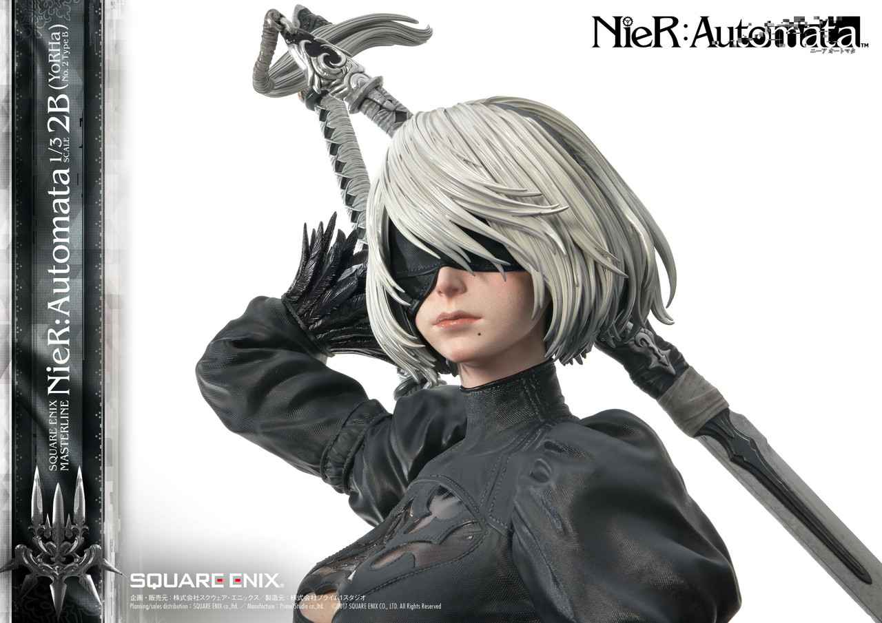 NieR：Automata 1/3 Scale 2B DX版 マスターライン Figurine 1/3 2B (YoRHa N° 2 de type B) – NIER:AUTOMATA – SQUARE