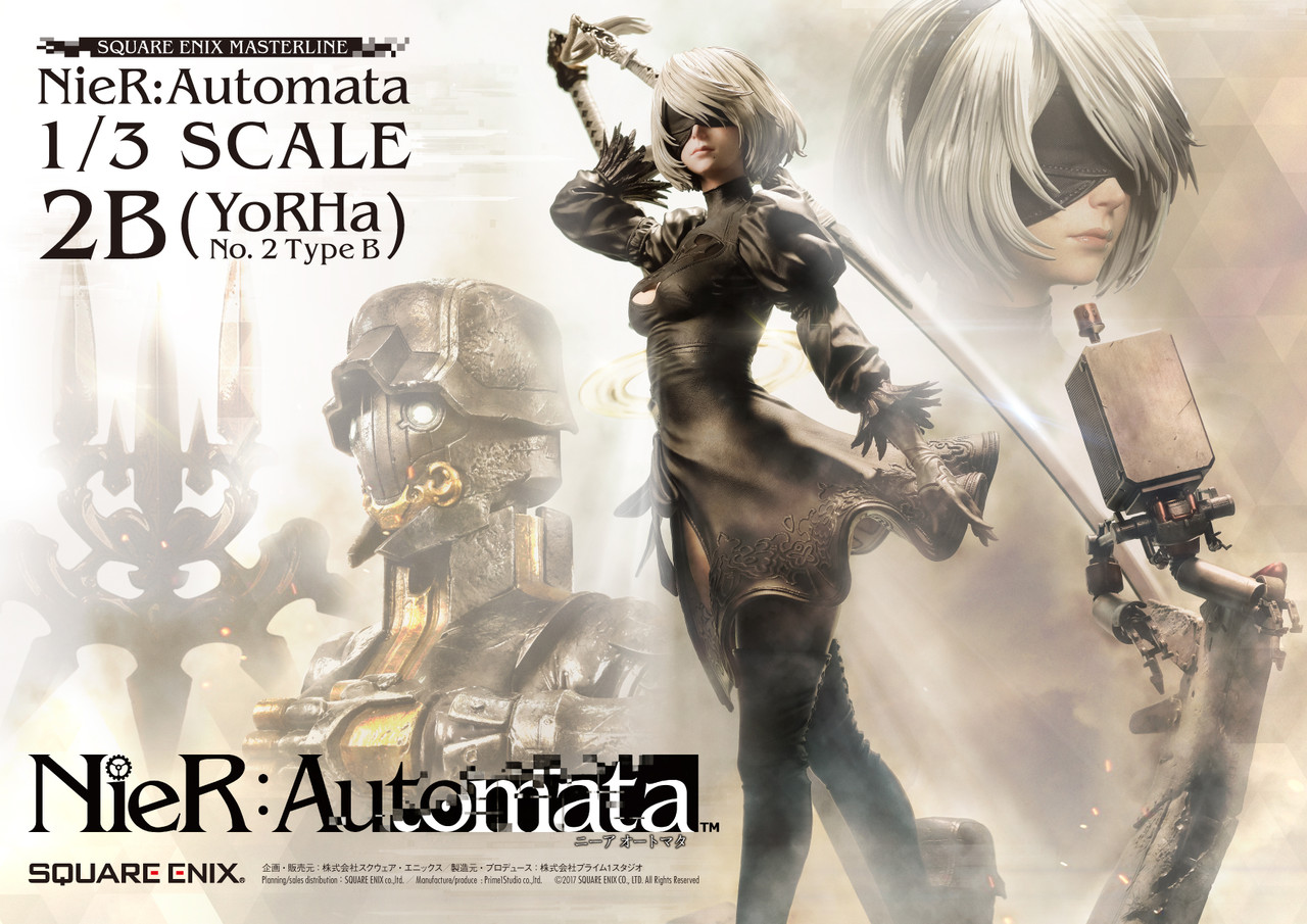Figurine 1/3 2B (YoRHa N° 2 de type B) – NIER:AUTOMATA – SQUARE