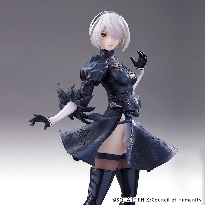 Statuette 2B (YoRHa No.2 Type B) ver.1.1.a sans bandeau – NIER