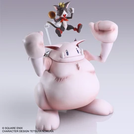 Figurine articulée Cait Sith et Gros mog – FINAL FANTASY VII – Bring Arts