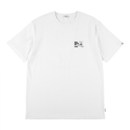 FINAL FANTASY XIV x Lit Baff Apt - Loporrit DJ T-shirt blanc