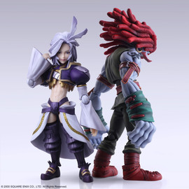 FIGURINES KUJA ET TARASK CORAL - FINAL FANTASY IX - BRING ARTS