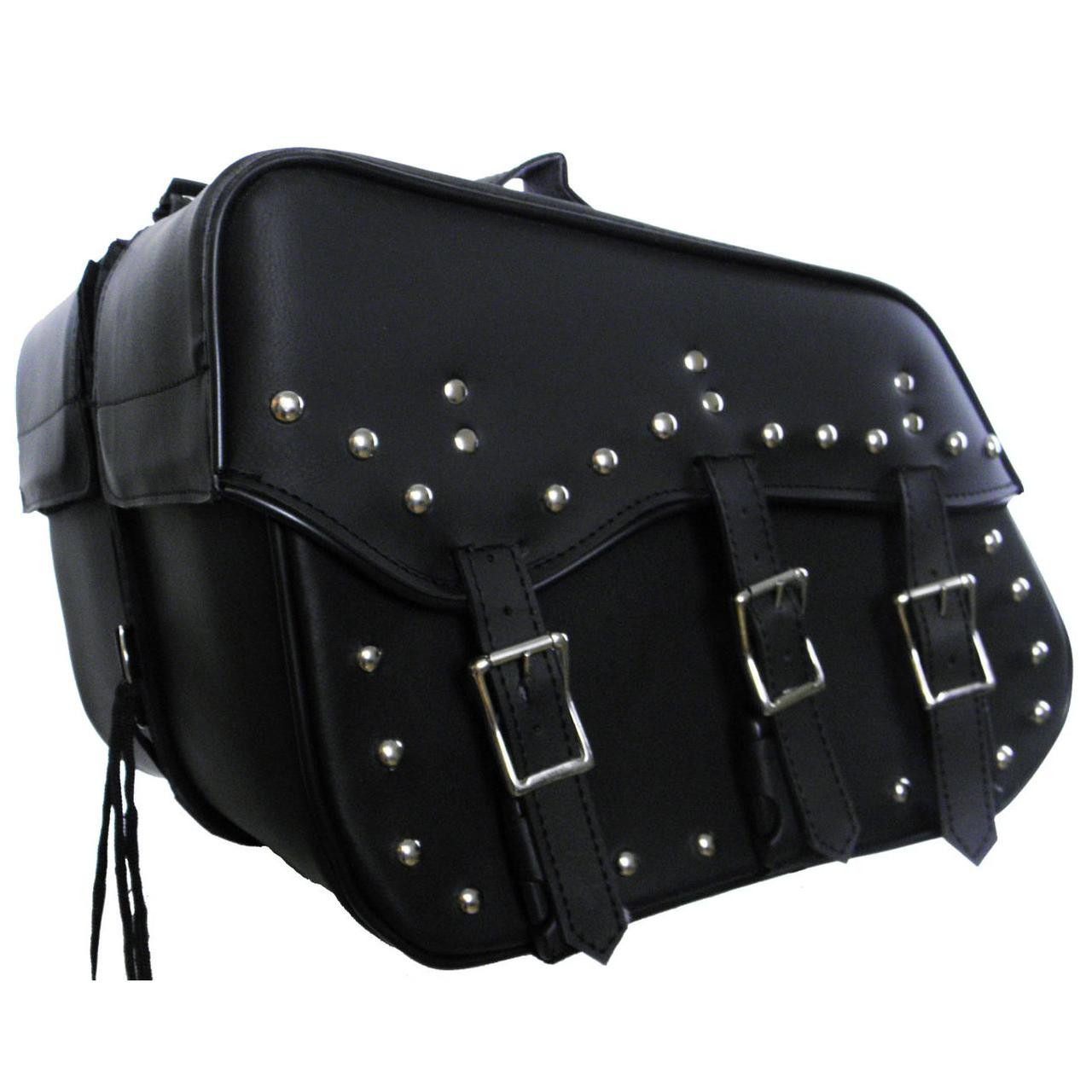 studded saddlebags