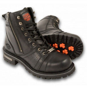 MENS LACE BOOT w/ CONTRAST STITCHING - SABE MENS LACE BOOT w/ CONTRAST STITCHING - SABE