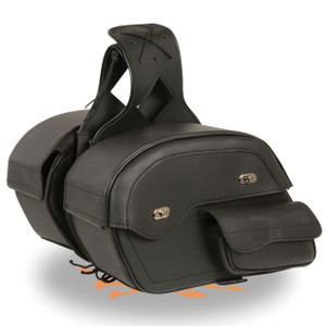 16" W x 11" H MOTORCYCLE WATERPROOF SADDLEBAGS w/ GUN HOLSTER - V9E 16" W x 11" H MOTORCYCLE WATERPROOF SADDLEBAGS w/ GUN HOLSTER - V9E