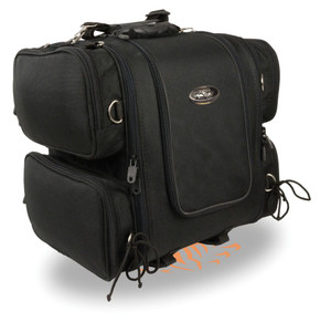 17" W SISSY T BAR BAG w/ FOUR POCKETS & RAIN COVER - SA28 17" W SISSY T BAR BAG w/ FOUR POCKETS & RAIN COVER - SA28