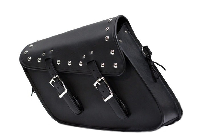 SINGLE SIDED STUDDED SWING ARM SOLO BAG - D51