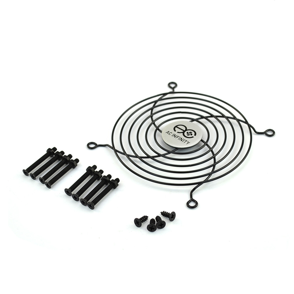 Cabinet Ventilation Grille Black, 6 Inch