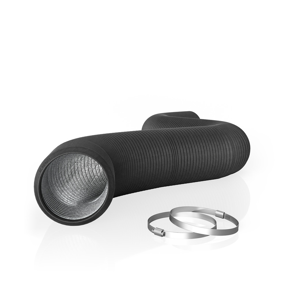 Flexibler Vierlagen-Schlauch, 7,6 m Länge, Ø 200 mm