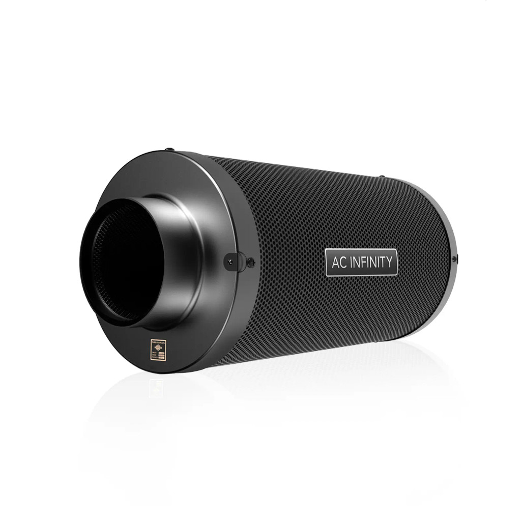 Aktivkohlefilter 150 mm – mit Premium-Aktivkohle aus Australien, passend für Inline-Lüfter zur Geruchskontrolle in Grow Zelten, Grow Räumen und Hydroponik-Systemen