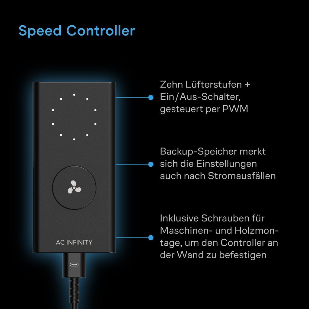 Luftfilter-Set 100 mm, CLOUDLINE LITE Inline-Lüfter & Aktivkohlefilter-Kombo – Kühl- und Belüftungssystem für Grow-Zelte, Hydroponik & Indoor-Gardening.