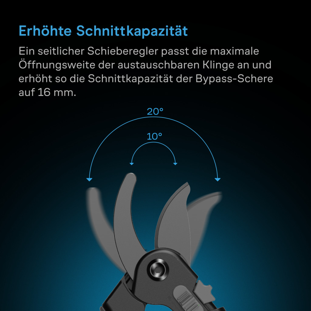 Präzisionsschere aus KS5-Mittelkarbonstahl, 20,3 cm Bypass-Klingen