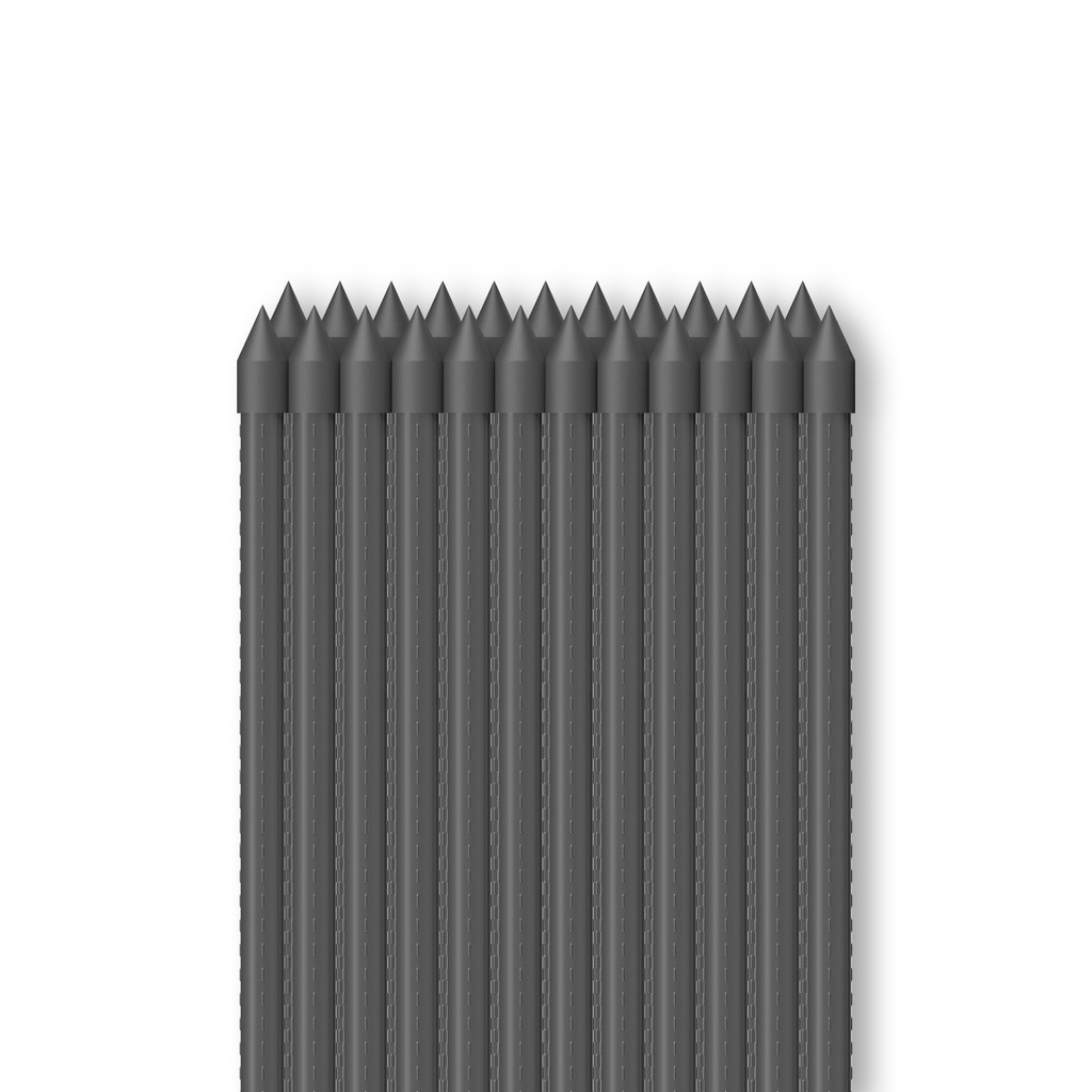 Garden Plant Stakes, 3 Feet Long, 25-Pack