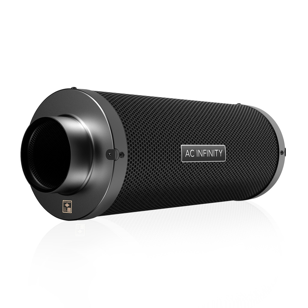 Aktivkohlefilter 150 mm XL – mit Premium-Aktivkohle aus Australien, passend für Inline-Lüfter zur Geruchskontrolle in Grow Zelten, Grow Räumen und Hydroponik-Systemen