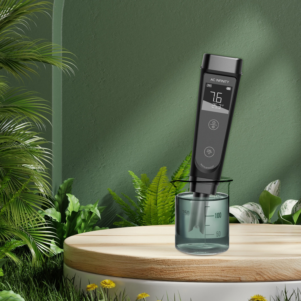 pH-Meter Kit, Hochpräzisions Digital pH-Stift mit ±0,1 pH Genauigkeit, Nährstoff-Test pH-Meter für Wasser Hydroponik Pflanzen, Gartenbau, Aquarien, Schwimmbäder