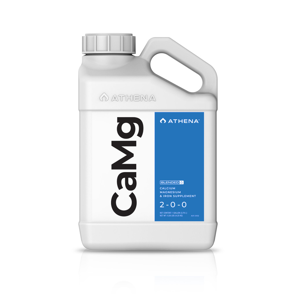 Athena CaMg - Calcium, Magnesium & Eisen Hydrokultur-Ergänzung - Essentiell für intensive Pflanzenwachstums- und Entwicklungsphasen, 3,8 Liter